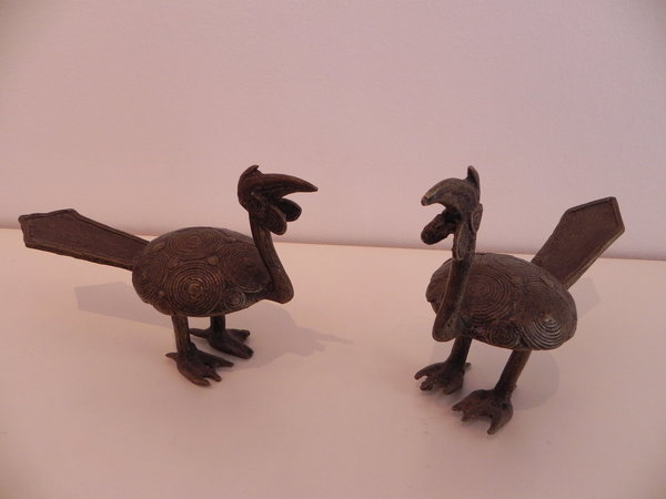 Vögel - Bronze - Ghana